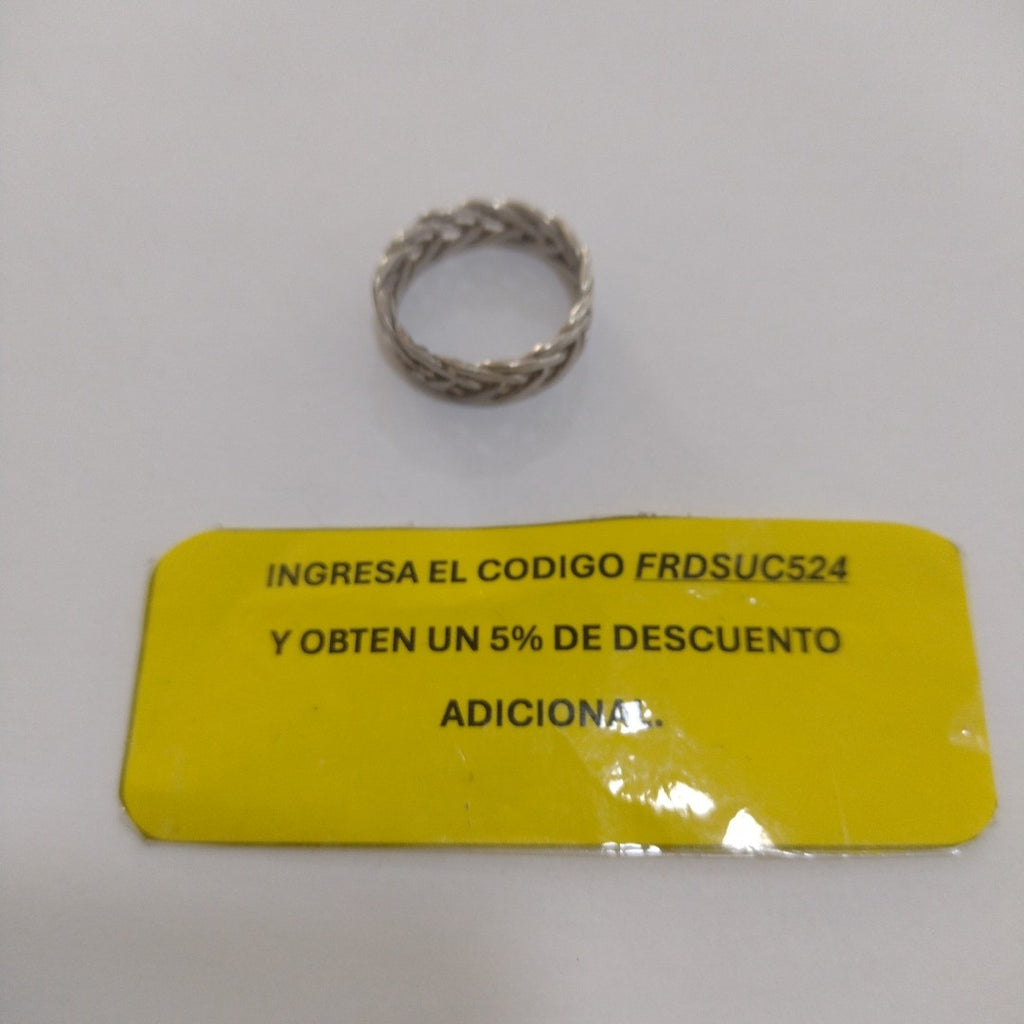 ANILLO PLATA 6.2 GRMS (SEMINUEVO)