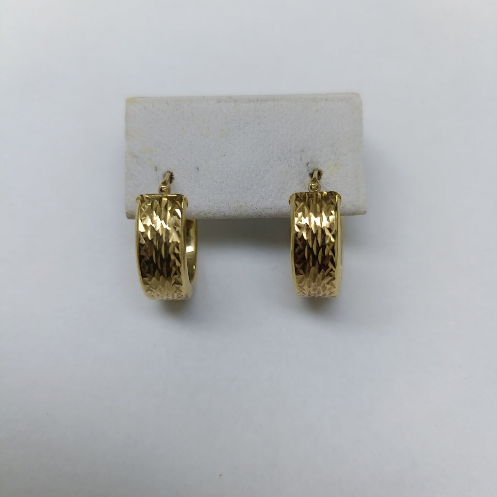 ARRACADAS PAR ORO 14 K 2.8 GRMS (SEMINUEVO)