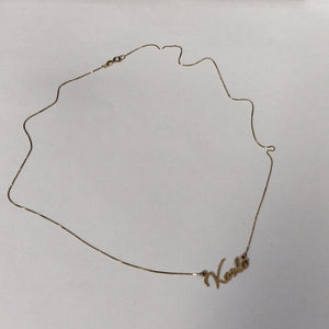 COLLAR ORO 14 K 1.6 GRMS (SEMINUEVO)