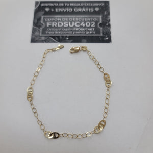 PULSERA ESPECIAL 14K 21 CM 1.8 GR (NUEVO)