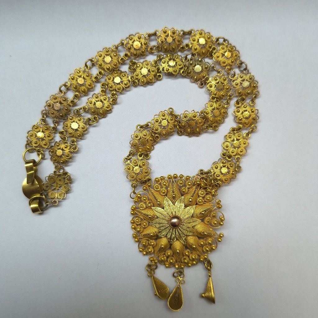 COLLAR ORO 14 K 20.6 GRMS (SEMINUEVO)