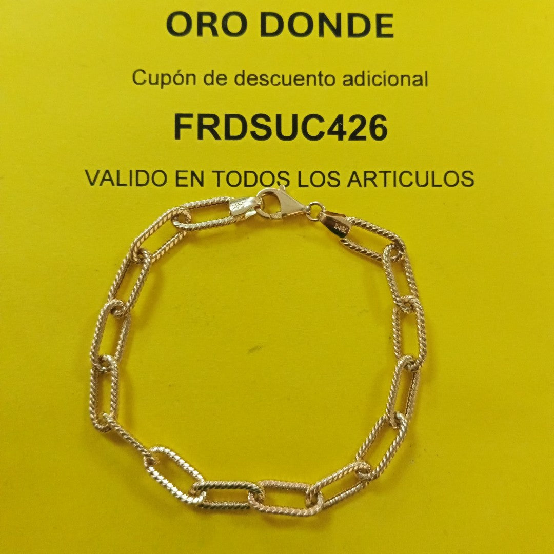 PULSERAS DAMA ORO 14K 4.7 (NUEVO)