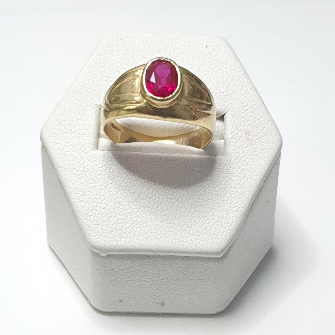 ANILLO ORO 10 K 3,70 GRMS (SEMINUEVO)