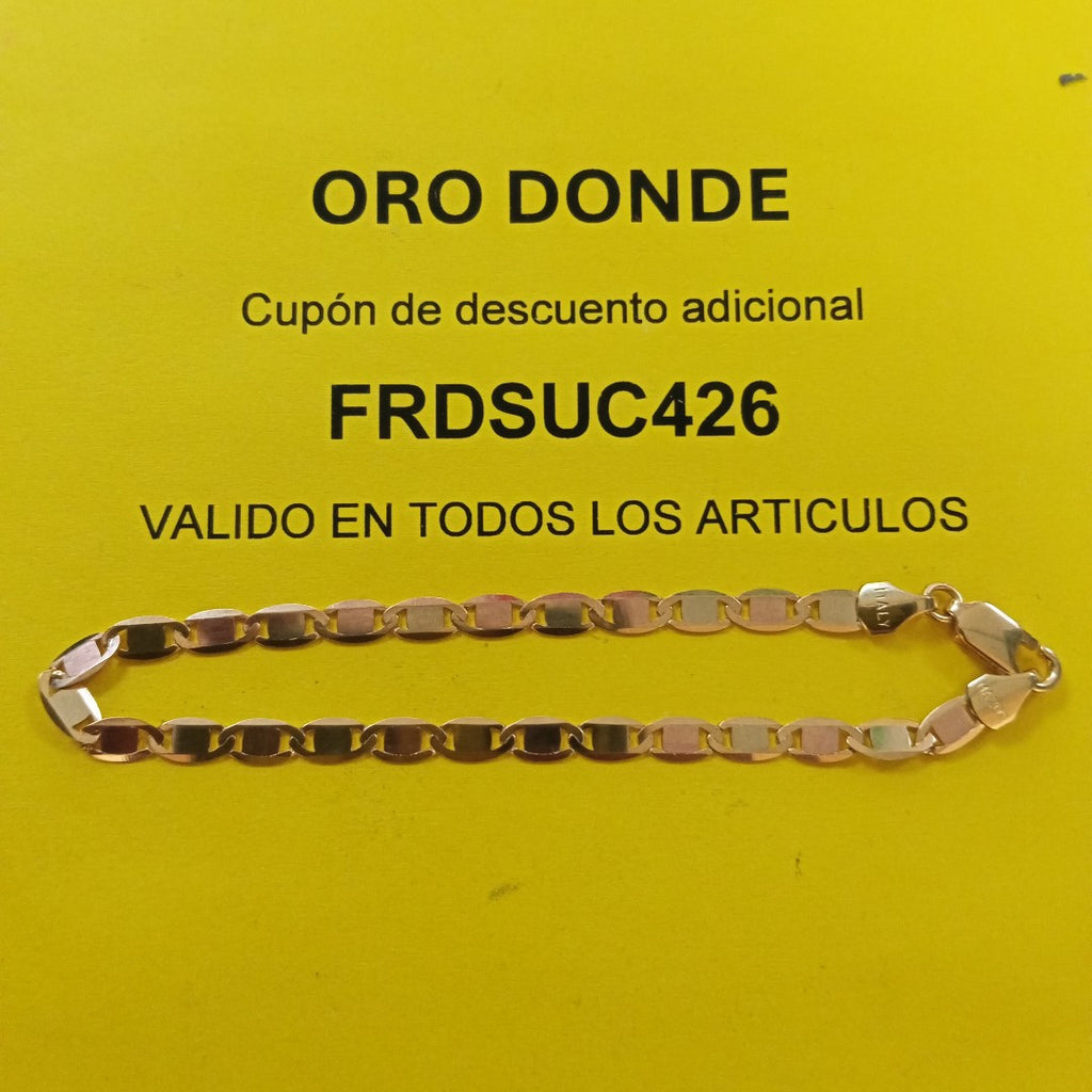 PULSERAS DAMA ORO 14K 3.8 (NUEVO)