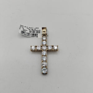 CRUZ,DIJE ORO 10 K 6,70 GRMS (SEMINUEVO)