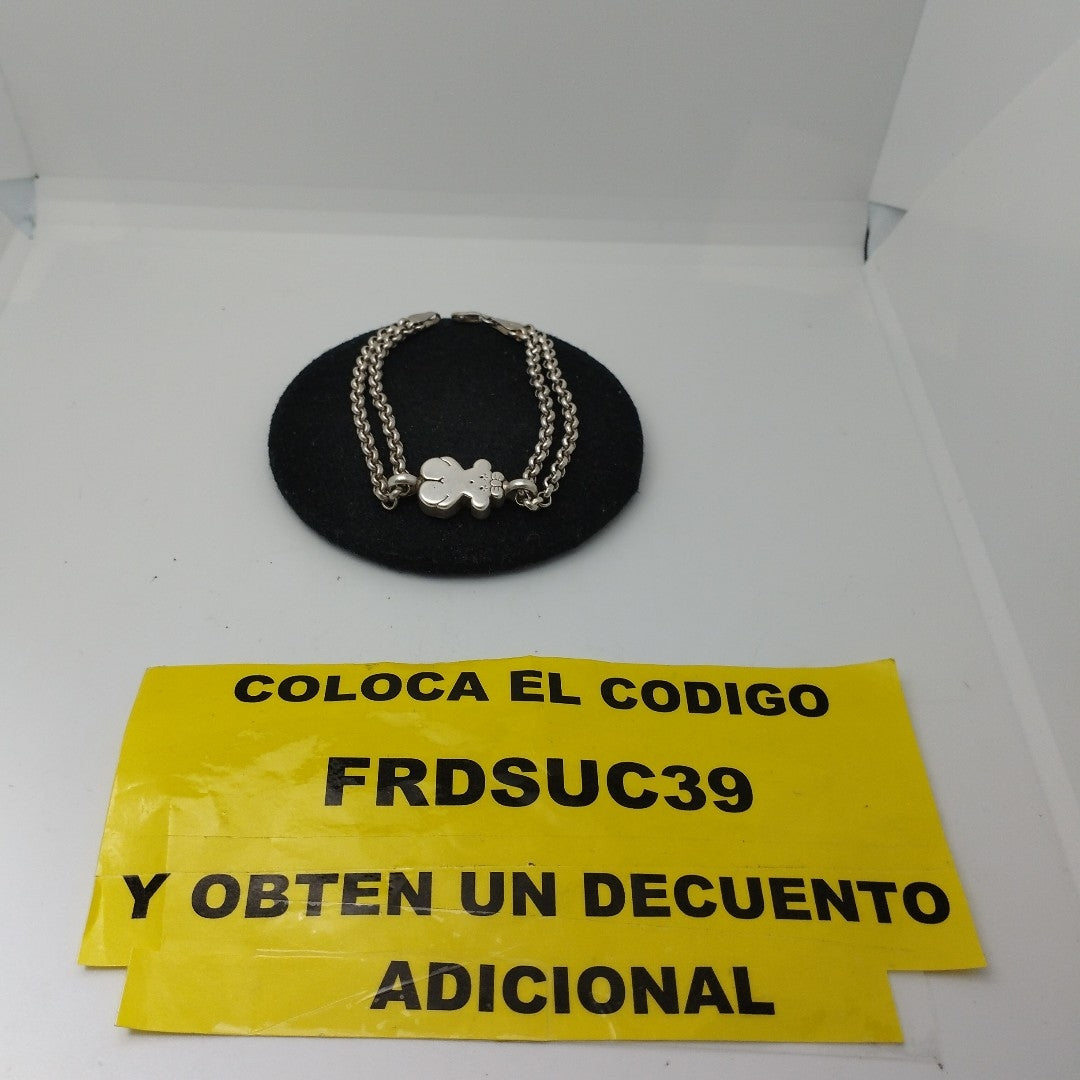 PULSERA PLATA 12.9 GRMS (SEMINUEVO)