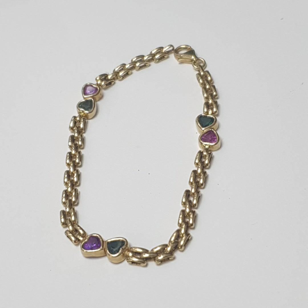 PULSERA ORO 14 K 9.7 GRMS (SEMINUEVO)