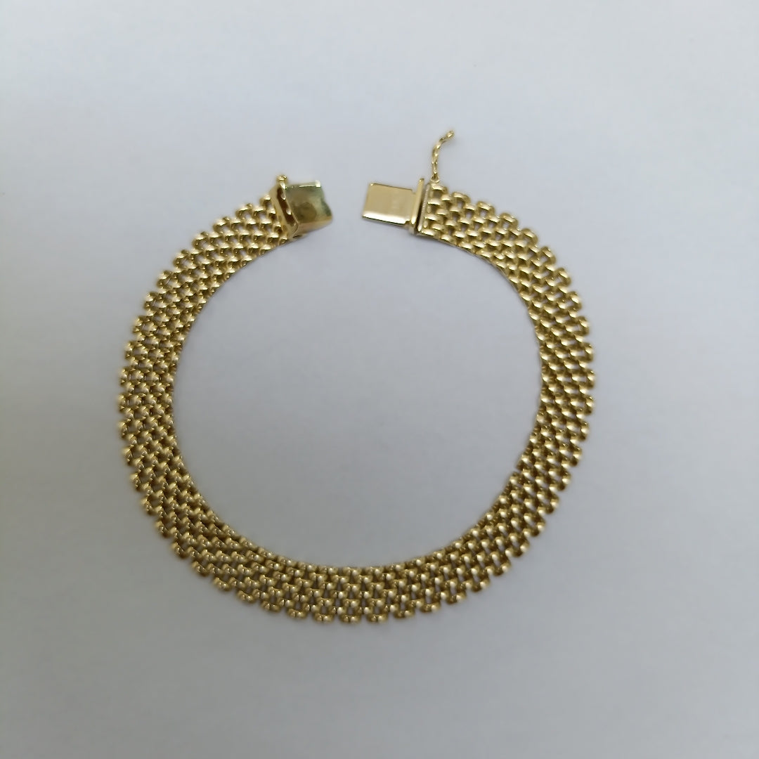 PULSERA ORO 14 K 10.9 GRMS (SEMINUEVO)