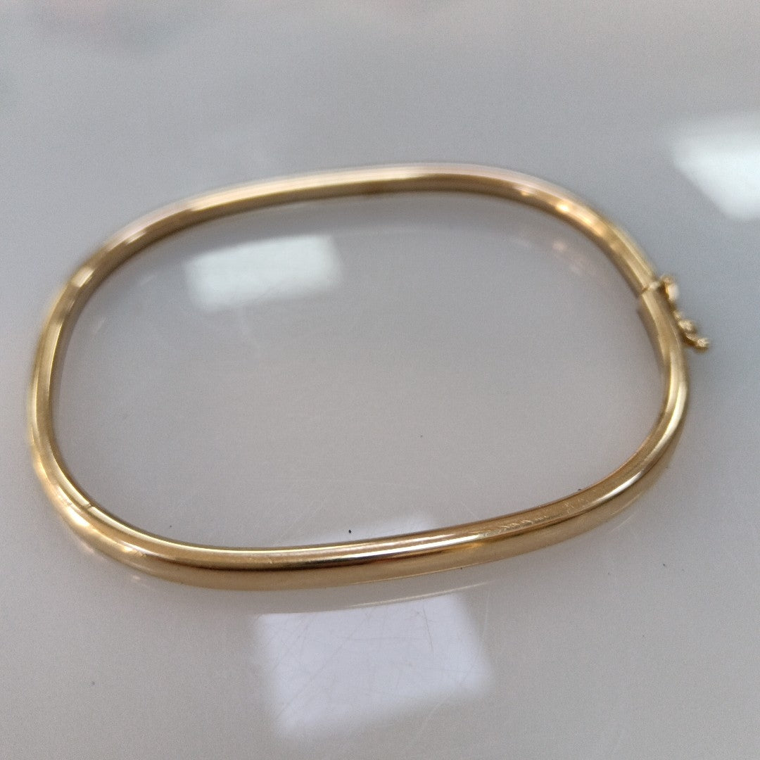 PULSERA RIGIDA ORO 14 K 6.5 GRMS (SEMINUEVO)
