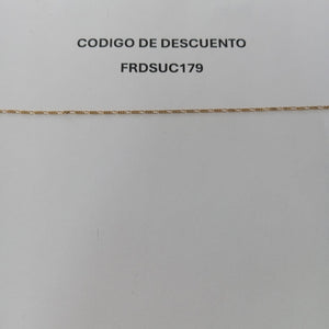 PULSERA ORO 14 K 0.8 GRMS (SEMINUEVO)