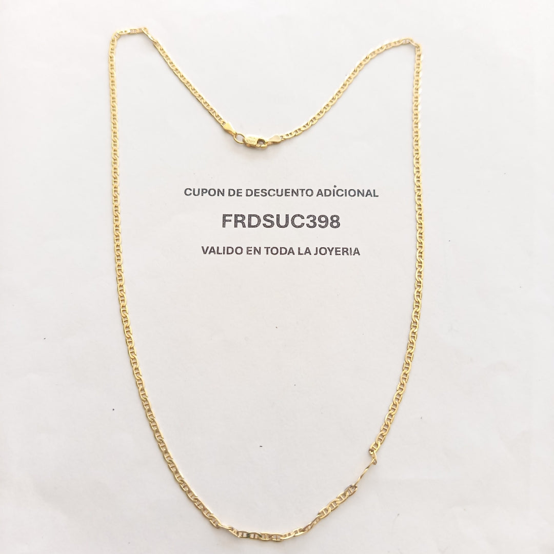 CADENA ORO 14 K 5.5 GRMS (SEMINUEVO)