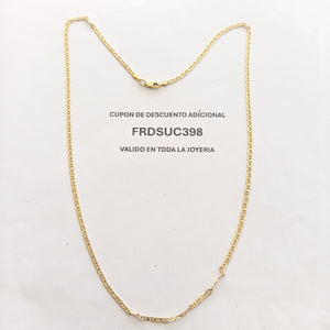 CADENA ORO 14 K 5.5 GRMS (SEMINUEVO)