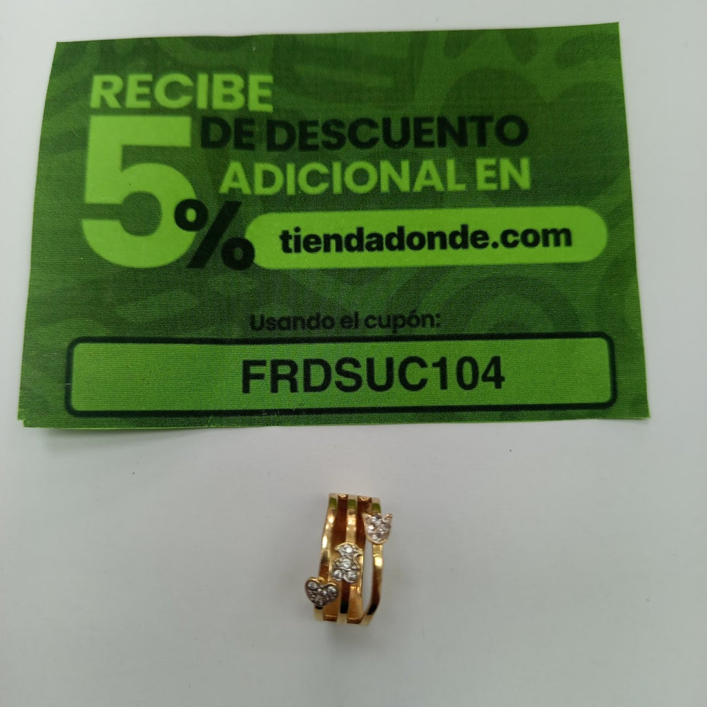 ANILLO ORO 14 K 3,90 GRMS (SEMINUEVO)