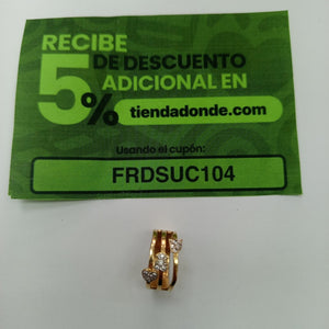 ANILLO ORO 14 K 3,90 GRMS (SEMINUEVO)