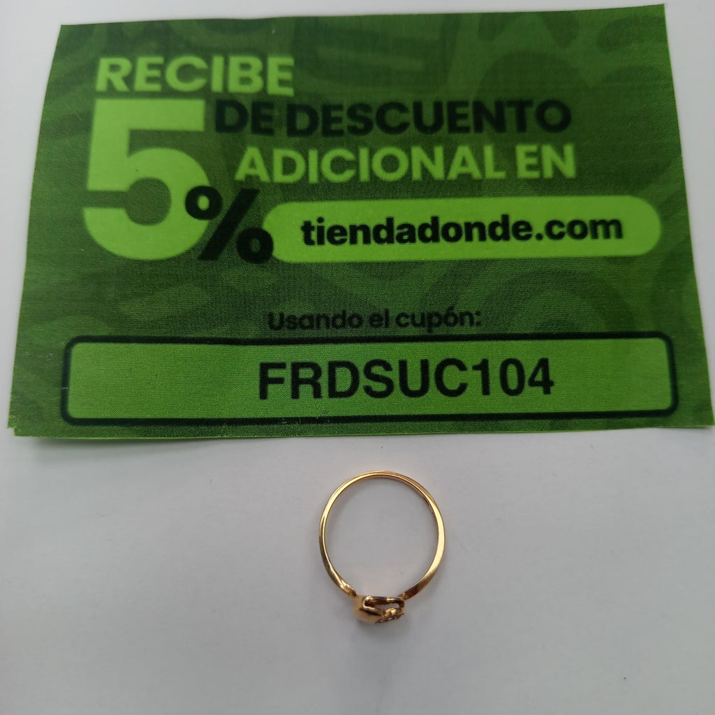 ANILLO ORO 14 K 2,00 GRMS (SEMINUEVO)