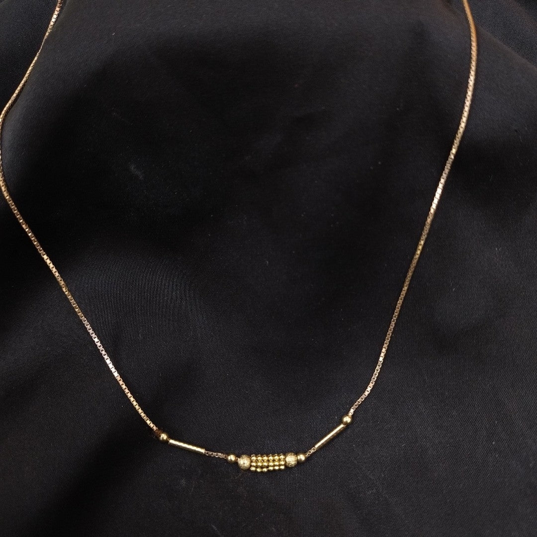 CADENA ORO COMBINADO 10 K 2.7 GRMS (SEMINUEVO)
