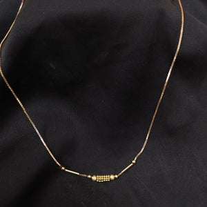 CADENA ORO COMBINADO 10 K 2.7 GRMS (SEMINUEVO)