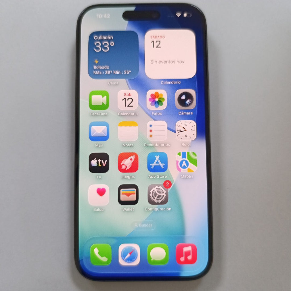 CELULAR APPLE IPHONE 15 PRO A3101 128 GB 8 GB RAM (SEMINUEVO)