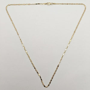 CADENA ORO COMBINADO 14 K 3,00 GRMS (SEMINUEVO)