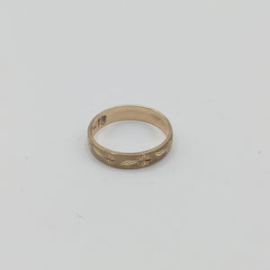ARGOLLA ORO 10 K 1.2 GRMS (SEMINUEVO)