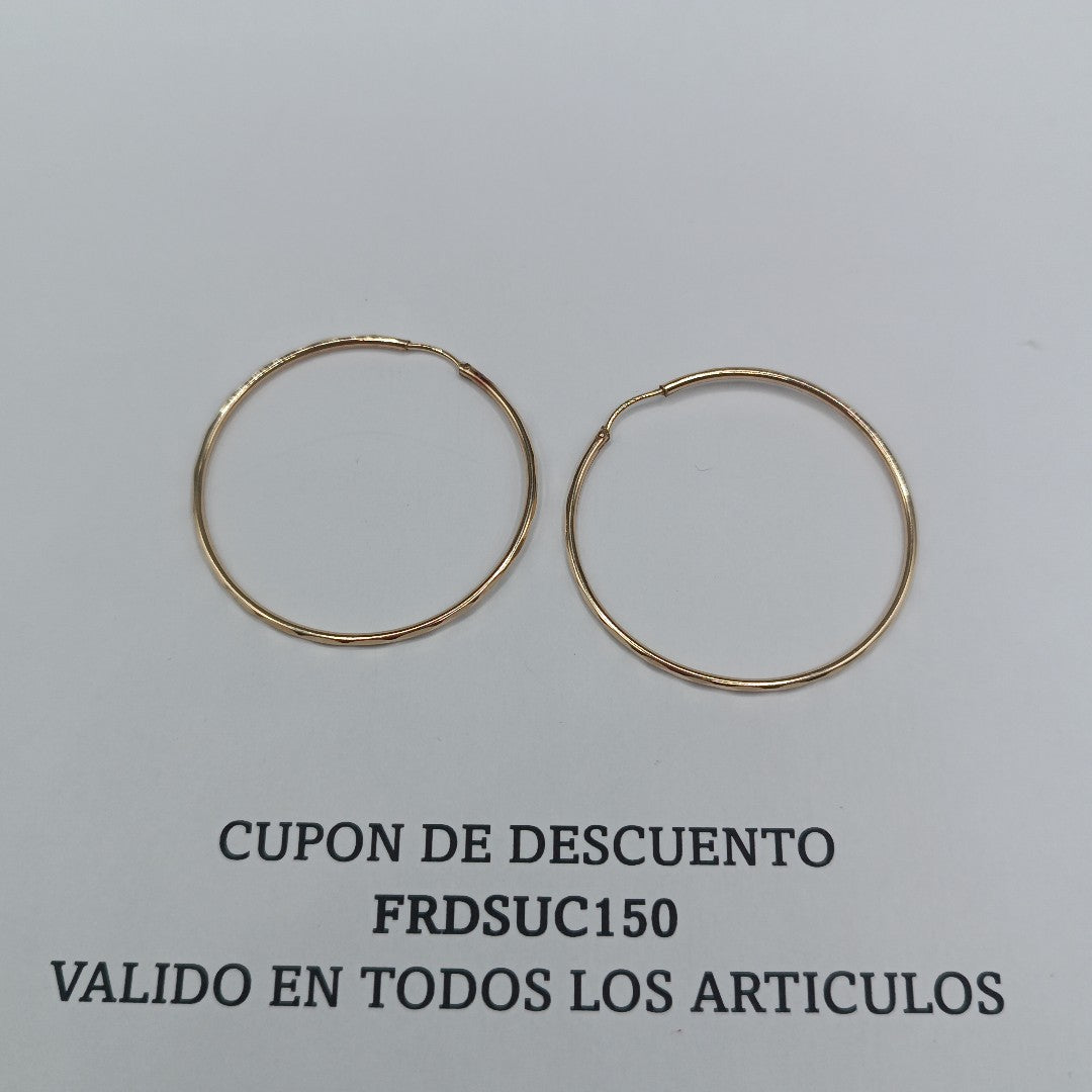 ARRACADAS PAR ORO 10 K 2,00 GRMS (SEMINUEVO)