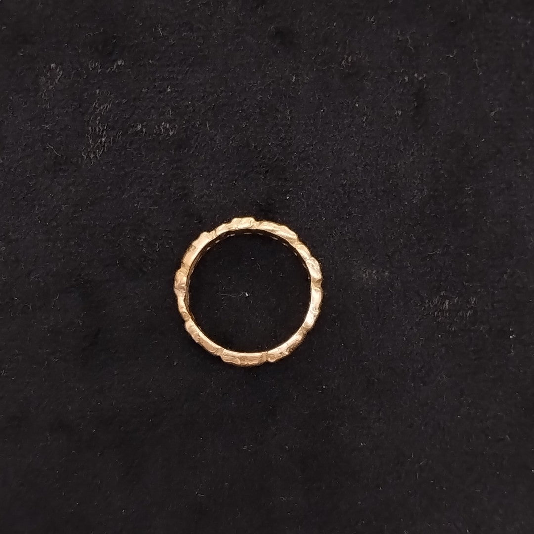 ARGOLLA DE LA SUERTE ORO 14 K 6.7 GRMS (SEMINUEVO)