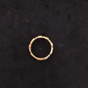 ARGOLLA DE LA SUERTE ORO 14 K 6.7 GRMS (SEMINUEVO)