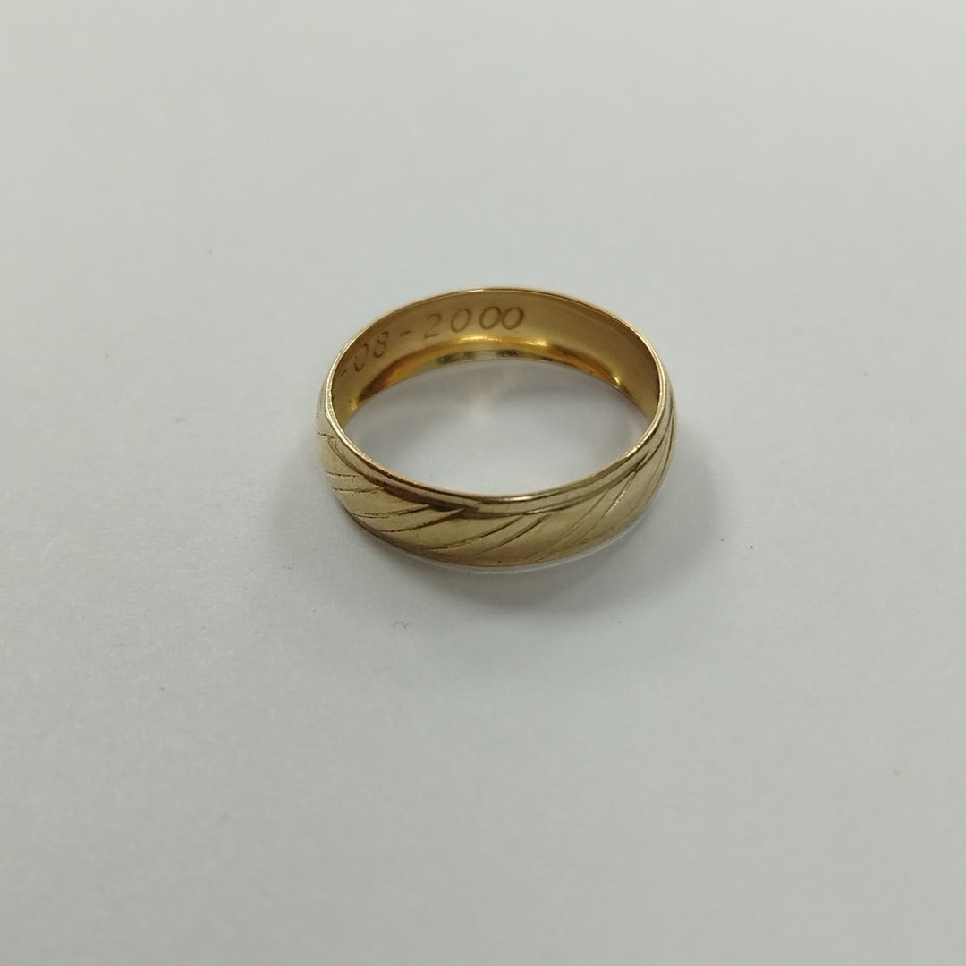 ARGOLLA ORO 14 K 2 GRMS (SEMINUEVO)