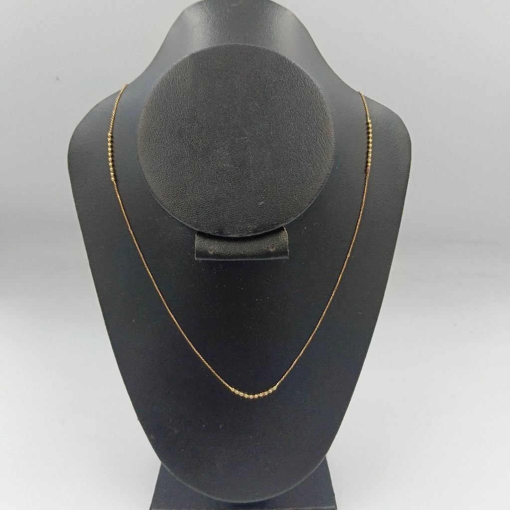 GARGANTILLA ORO 14 K 1.9 GRMS (SEMINUEVO)