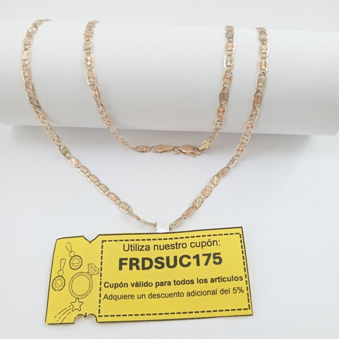 CADENA GUCHI 14K 60 CM 7.9 GR (NUEVO)