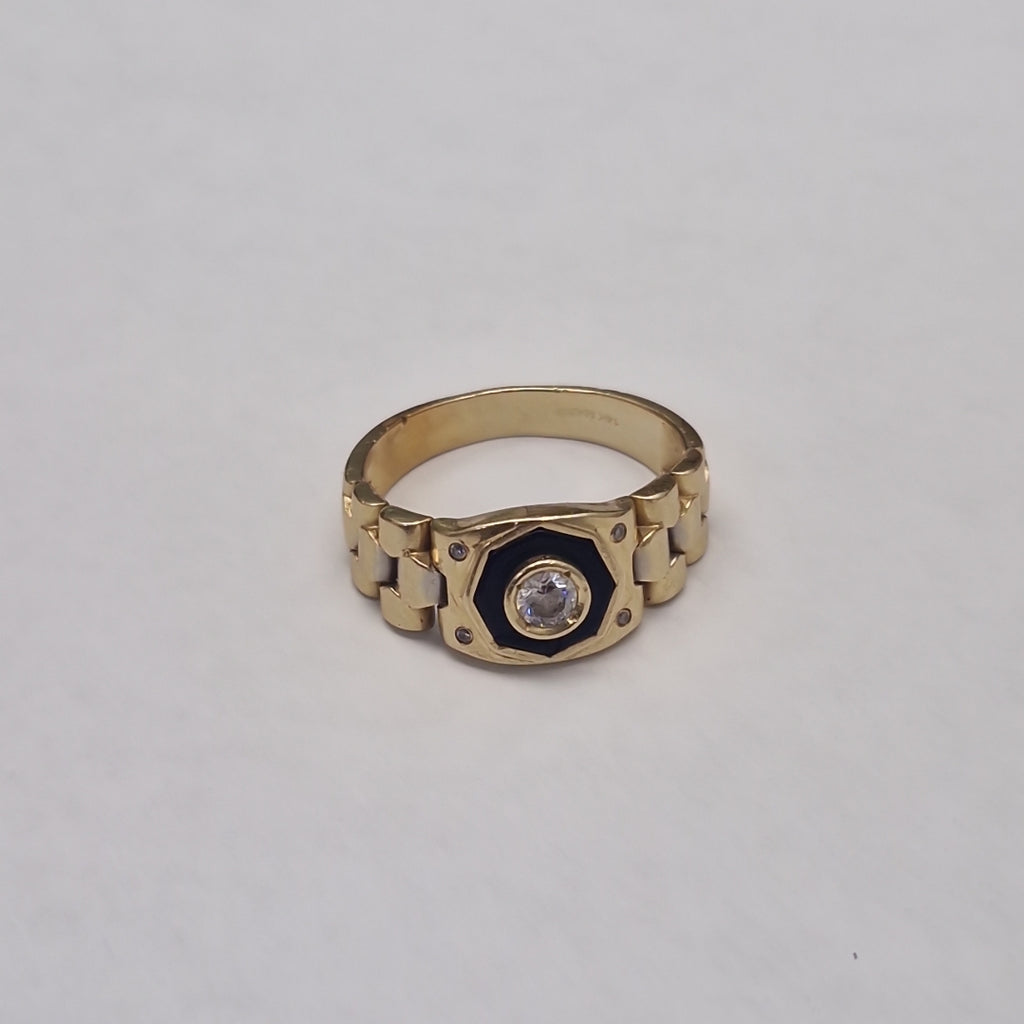 ANILLO ORO 14 K 6,70 GRMS (SEMINUEVO)
