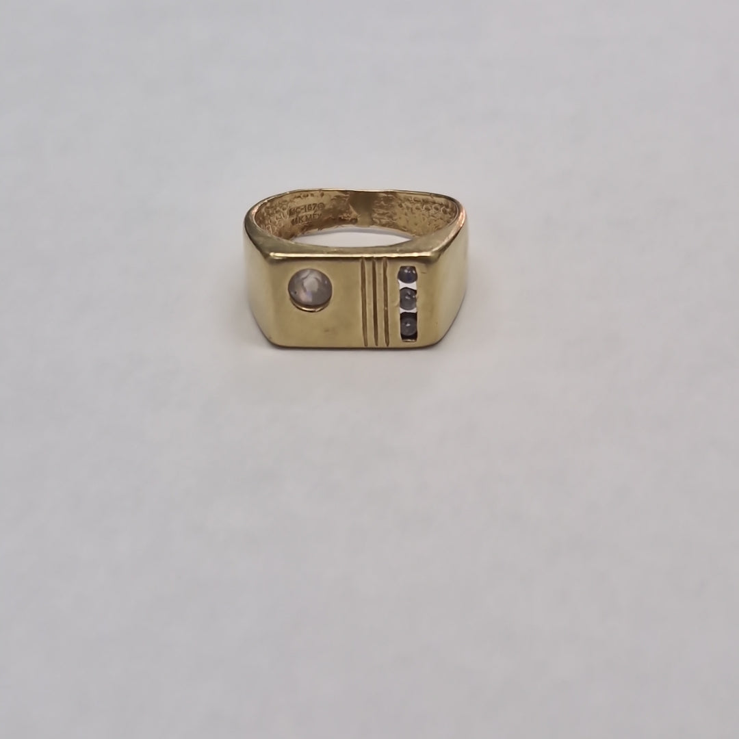 ANILLO ORO 14 K 5,80 GRMS (SEMINUEVO)