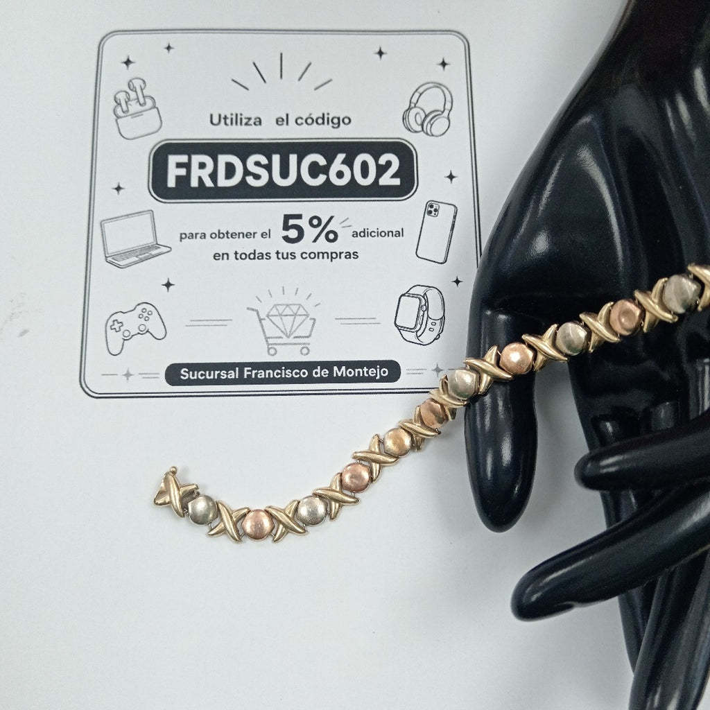PULSERA ORO 14 K 12.1 GRMS (SEMINUEVO)