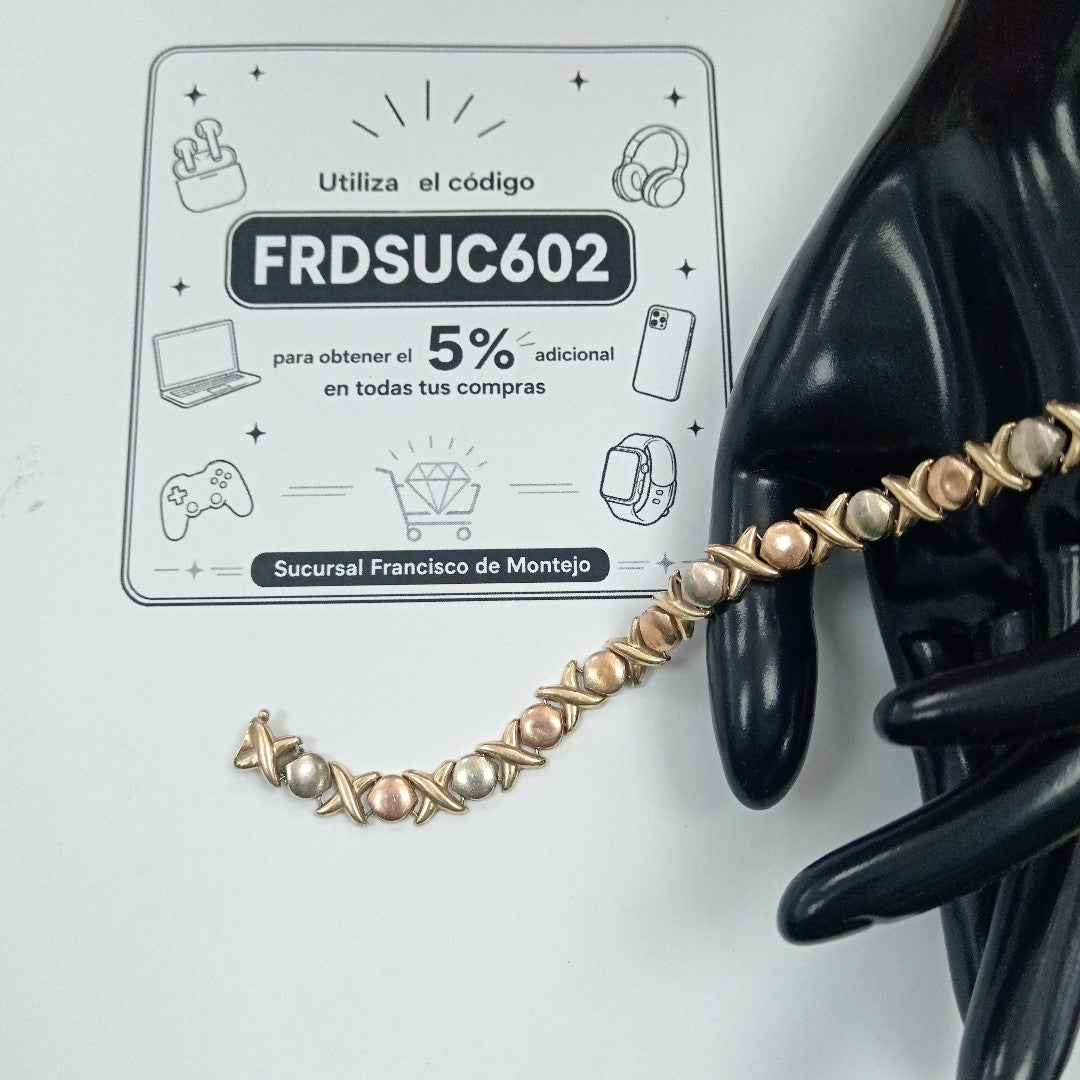 PULSERA ORO 14 K 12.1 GRMS (SEMINUEVO)