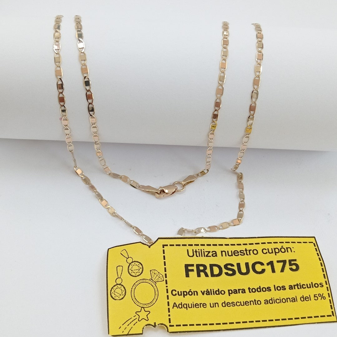 CADENA GUCHI 14K 50 CM 3.2 GR (NUEVO)