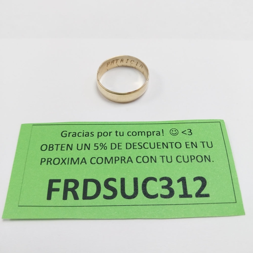 ARGOLLA ORO 14 K 1,70 GRMS (SEMINUEVO)