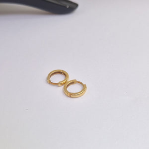 ARRACADAS PAR ORO 14 K 1.5 GRMS (SEMINUEVO)