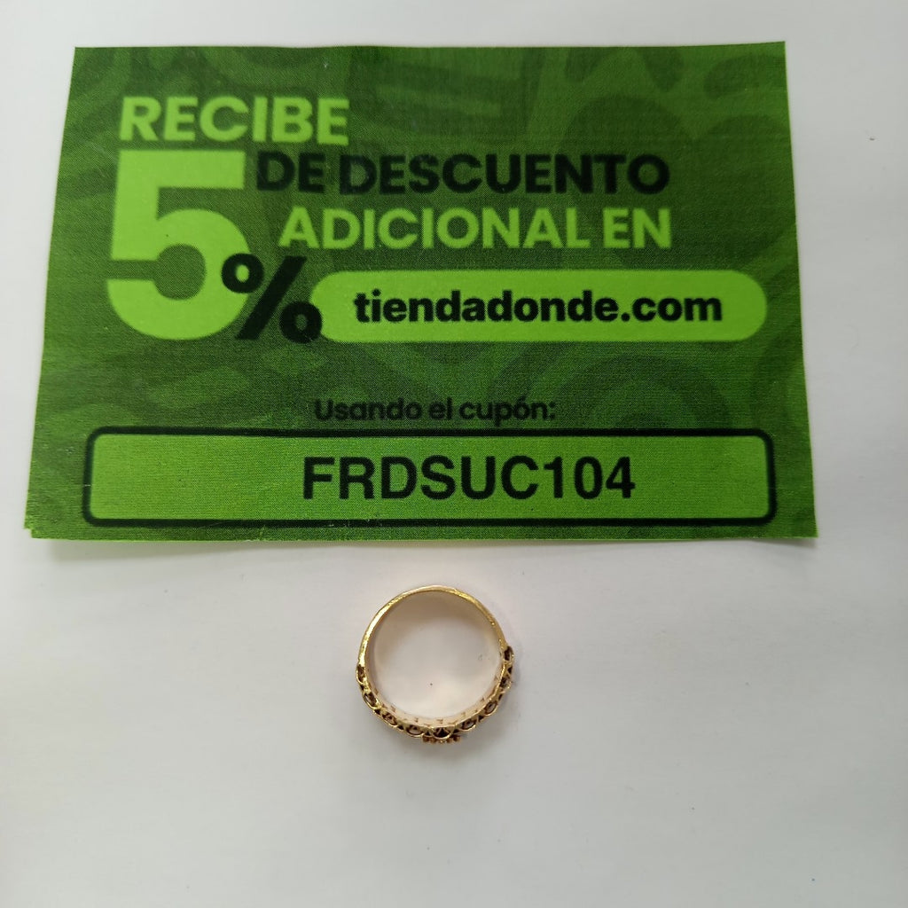 ANILLO ORO 14 K 4,80 GRMS (SEMINUEVO)