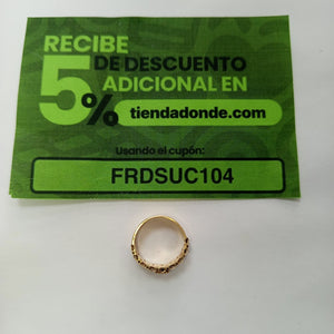 ANILLO ORO 14 K 4,80 GRMS (SEMINUEVO)
