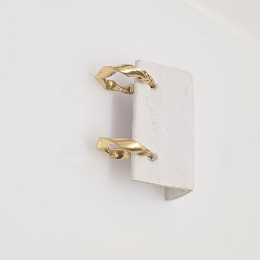 ARRACADAS PAR ORO 14 K 1 GRMS (SEMINUEVO)