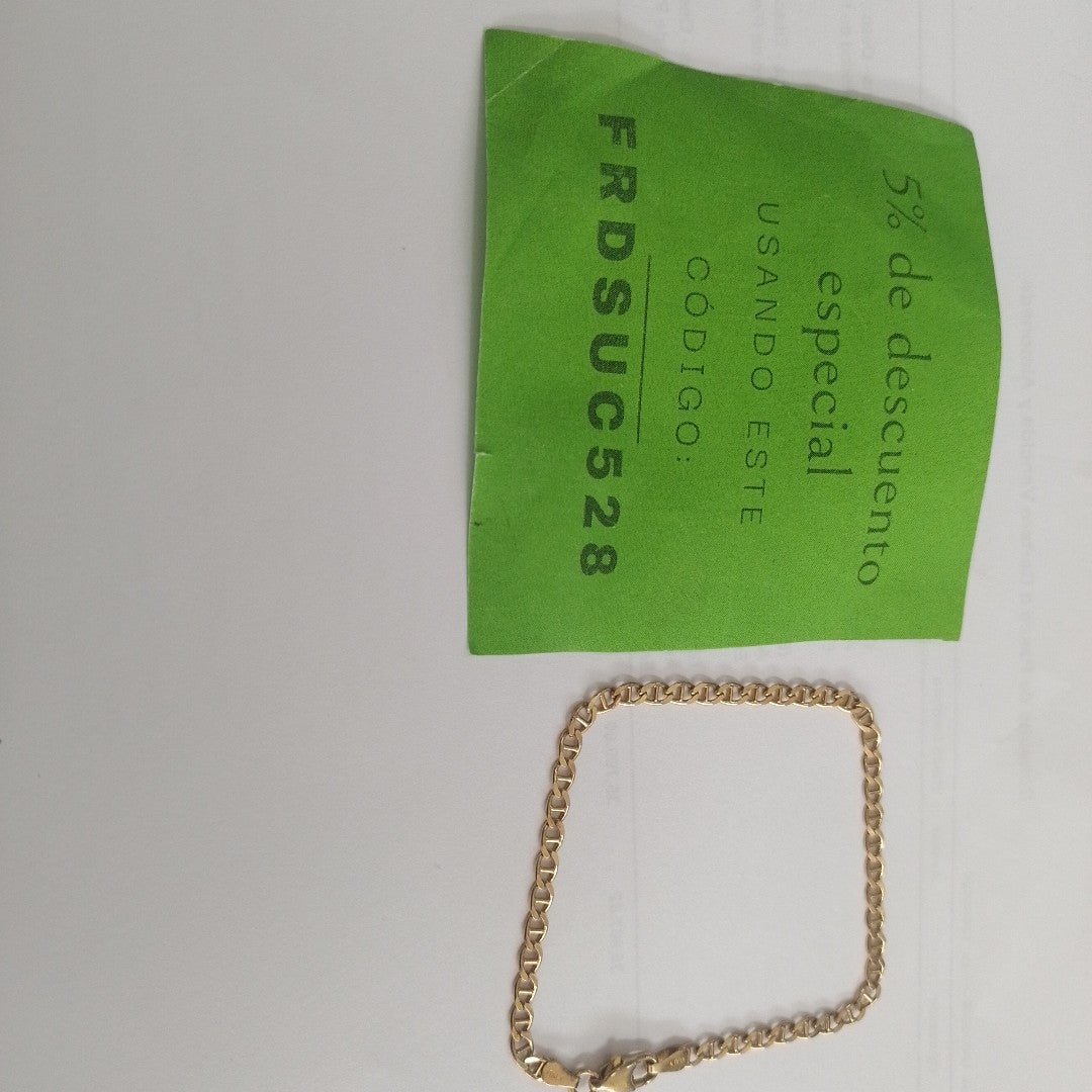PULSERA ORO 14 K 3.5 GRMS (SEMINUEVO)