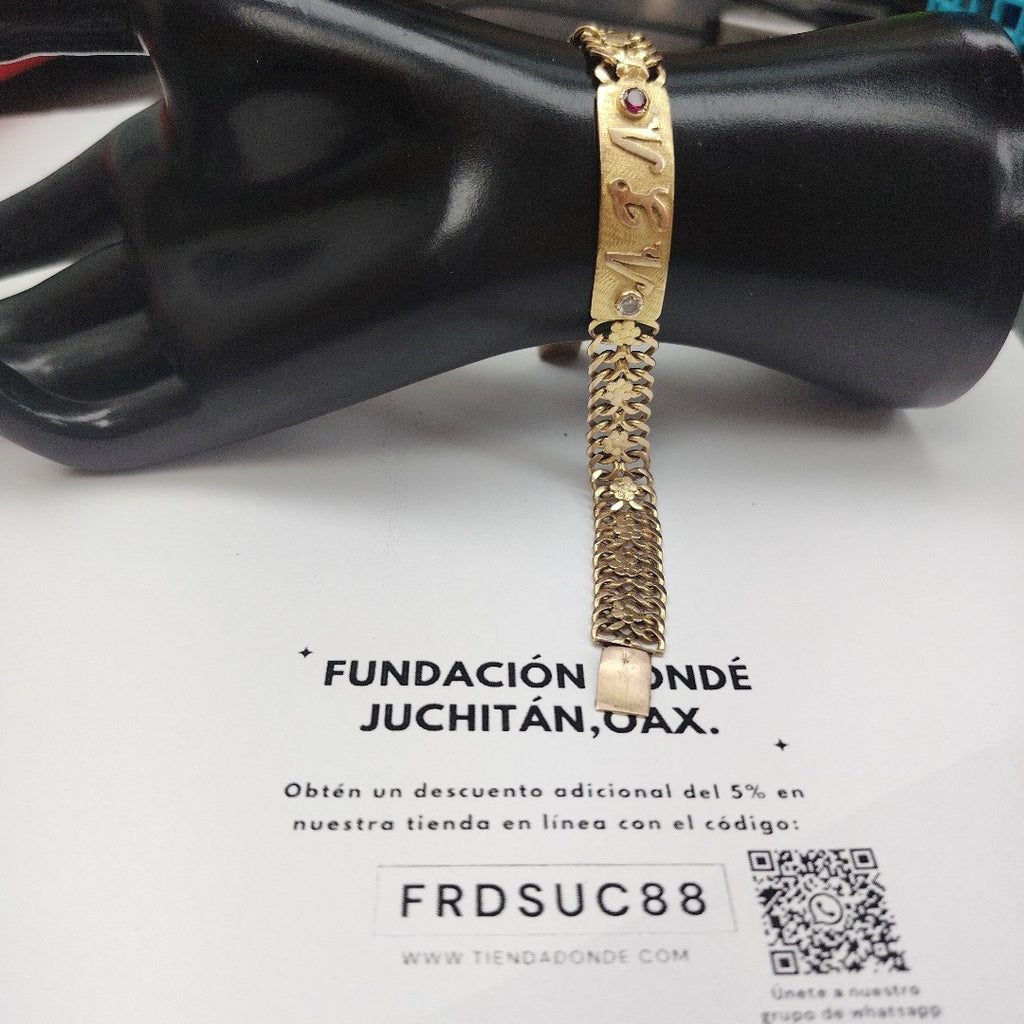 ESCLAVA ORO 10 K 21,80 GRMS (SEMINUEVO)