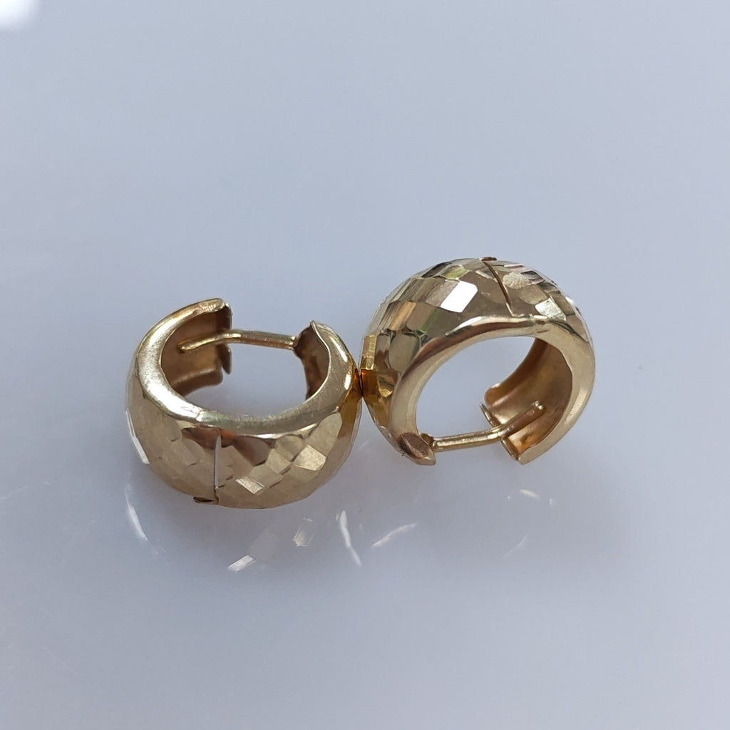 ARRACADAS PAR ORO 14 K 2,00 GRMS (SEMINUEVO)