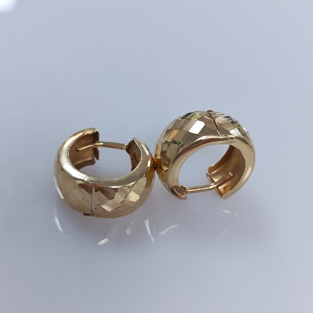 ARRACADAS PAR ORO 14 K 2,00 GRMS (SEMINUEVO)