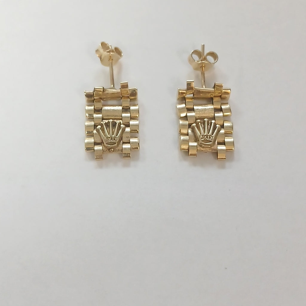 ARETES PAR ORO 14 K 3 GRMS (SEMINUEVO)