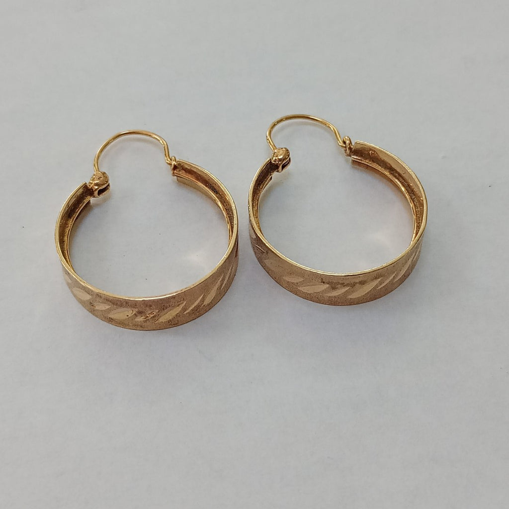 ARRACADAS PAR ORO 14 K 4,70 GRMS (SEMINUEVO)