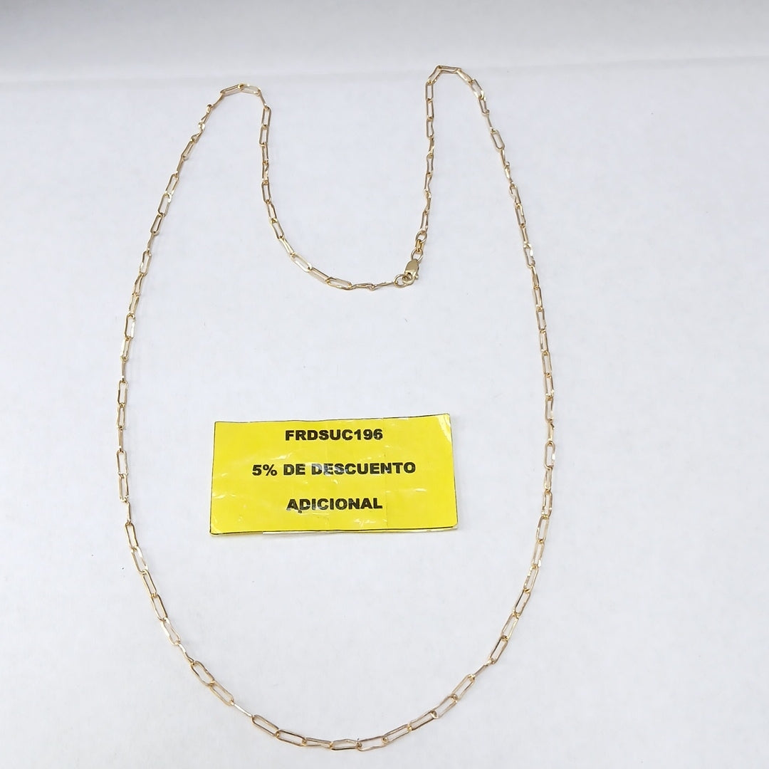 CADENA ORO 14 K 2,70 GRMS (SEMINUEVO)