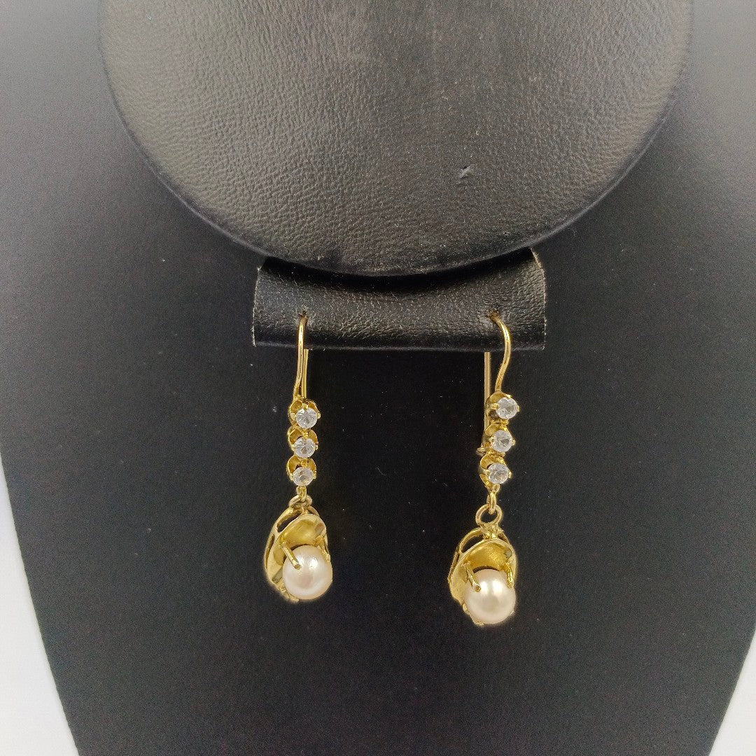 ARETES PAR ORO 10 K 5.1 GRMS (SEMINUEVO)