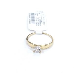 ANILLITO,SOLITARIO ORO 14 K 1,50 GRMS (SEMINUEVO)