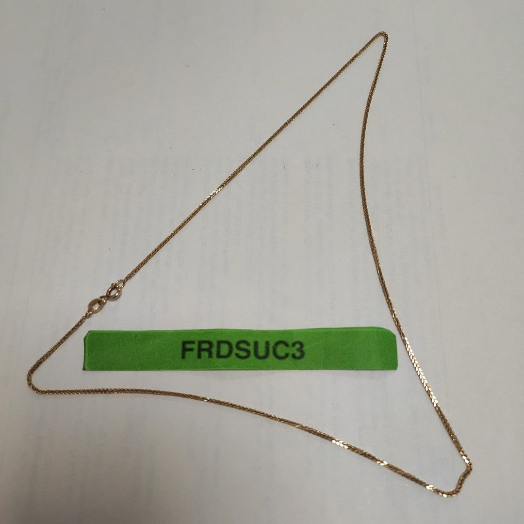 CADENA ORO 14 K 2,10 GRMS (SEMINUEVO)